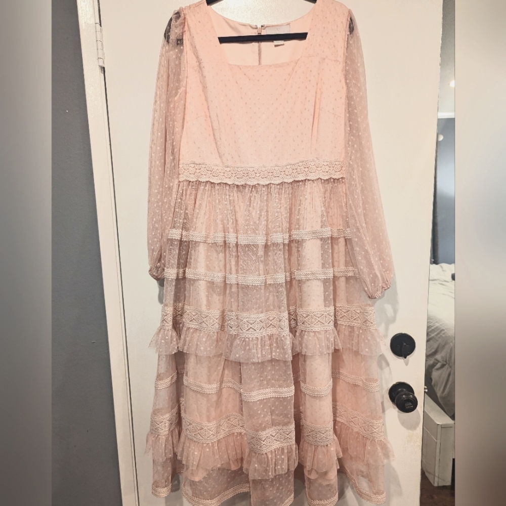 Pink dress